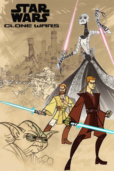 Star Wars: Clone Wars - Season 1-3